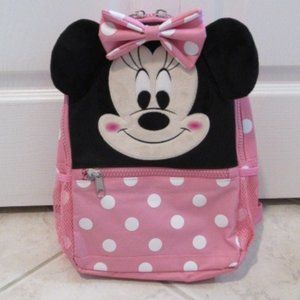 Disney Parks Authentic Original Minnie Mouse Small Backpack